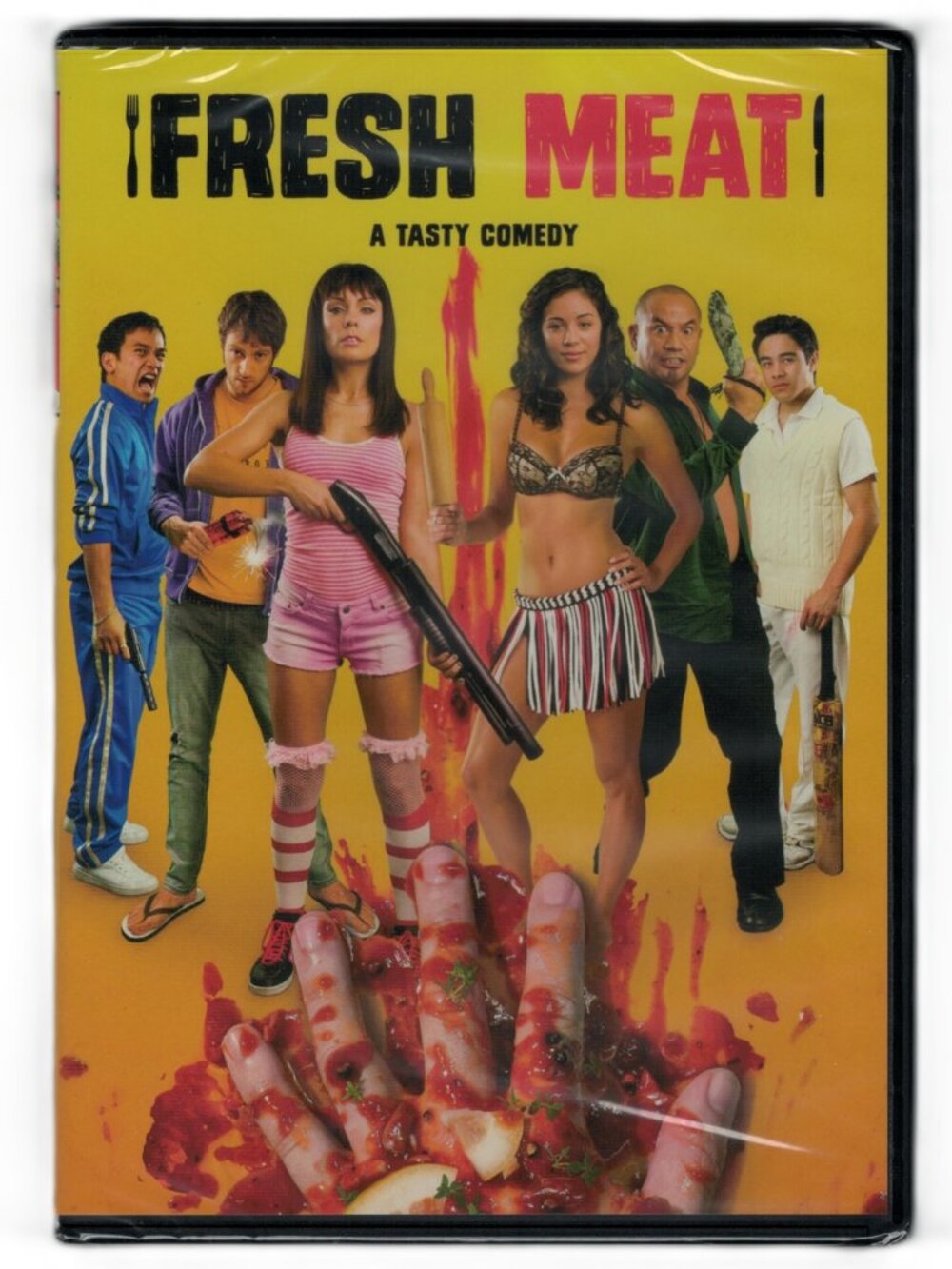 Fresh Meat (DVD) 2012 Temuera Morrison, Kate Elliott, Nicola Kawna NEW